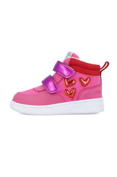Agatha Ruiz De La Prada BOTIN CORAZONES FUCSIA