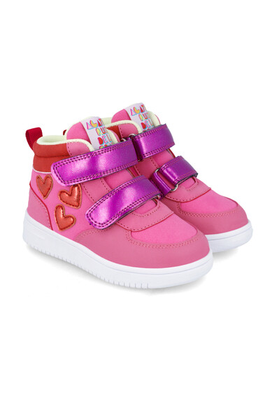Agatha ruiz de la prada BOTIN CORAZONES FUCSIA