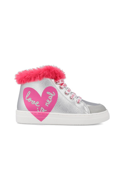 Agatha Ruiz De La Prada BOTIN CORDONES PLATEADOS