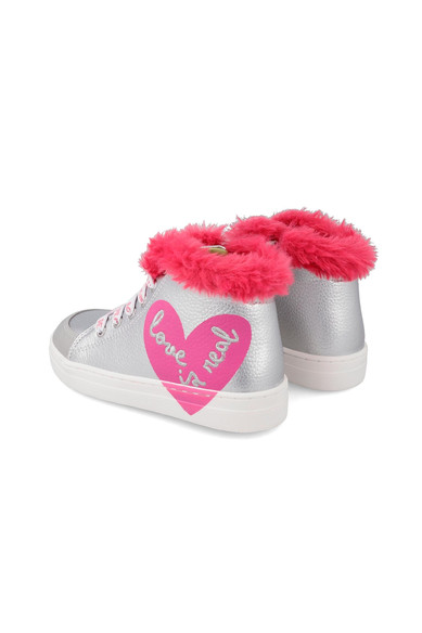 Agatha Ruiz De La Prada BOTIN CORDONES PLATEADOS