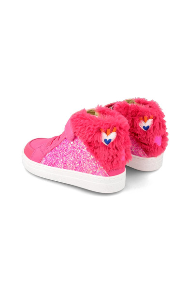 Agatha Ruiz De La Prada BOTIN GLITTER PELO FUCSIA