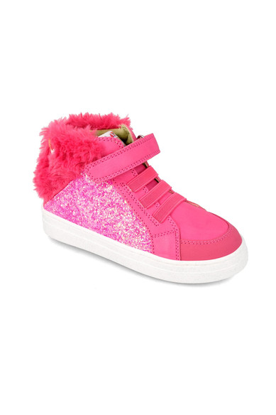 Agatha Ruiz De La Prada BOTIN GLITTER PELO FUCSIA