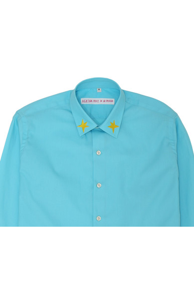 Agatha Ruiz De La Prada CAMISA HOMBRE AZUL