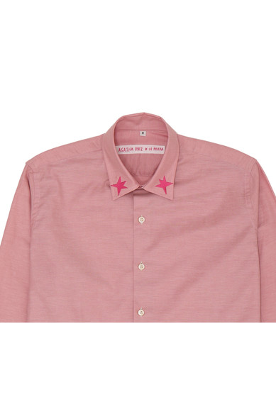 Agatha Ruiz De La Prada CAMISA HOMBRE ROSA OXFORD