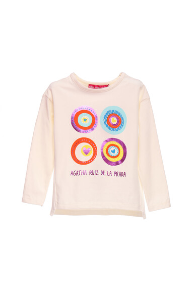 Agatha Ruiz De La Prada CAMISETA BLANCO 4 CIRCULOS