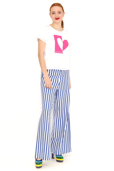 Agatha Ruiz De La Prada CAMISETA CORAZON CUADRO