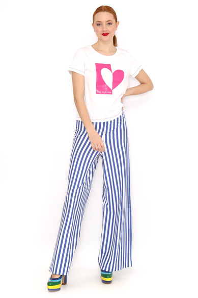 Agatha Ruiz De La Prada CAMISETA CORAZON CUADRO