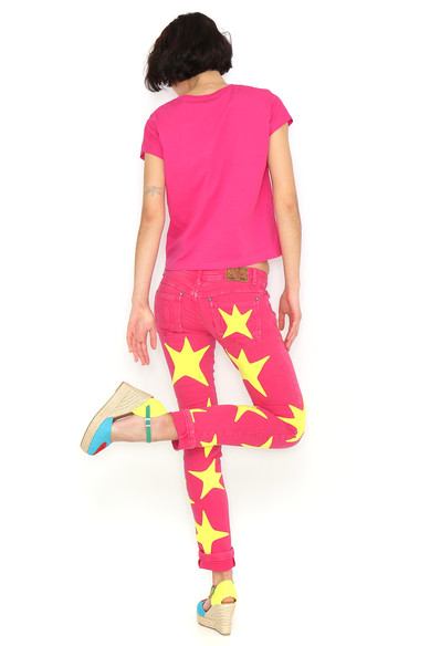 Agatha Ruiz De La Prada CAMISETA CORAZON FUCSIA