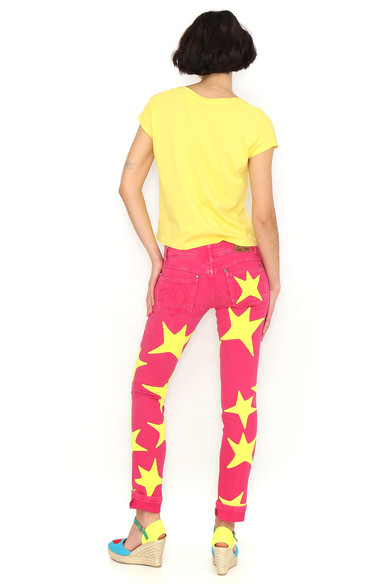 Agatha Ruiz De La Prada CAMISETA ESTRELLA NARANJA