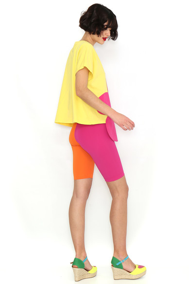 Agatha Ruiz De La Prada CAMISETA FLOR AMARILLA