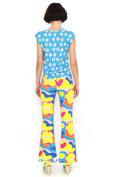 Agatha Ruiz De La Prada CAMISETA FLORES HOMBRERAS