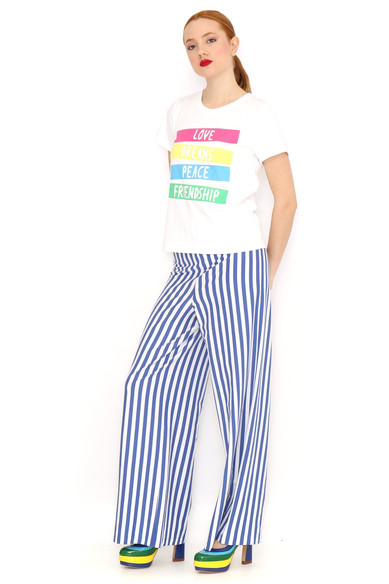 Agatha Ruiz De La Prada CAMISETA PALABRAS COLORES