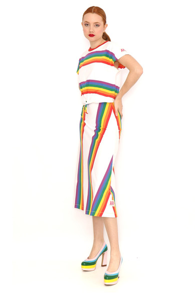 Agatha Ruiz De La Prada CAMISETA RAYAS COLORES