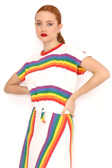 Agatha ruiz de la prada CAMISETA RAYAS COLORES