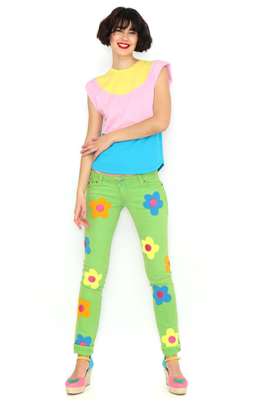 Agatha Ruiz De La Prada CAMISETA RAYAS HOMBRERAS