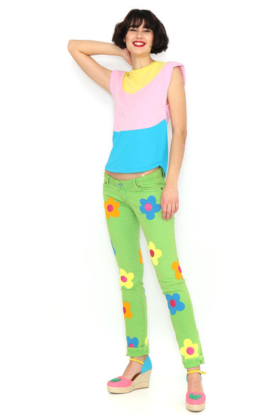 Agatha Ruiz De La Prada CAMISETA RAYAS HOMBRERAS