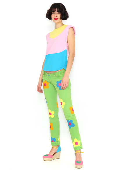 Agatha ruiz de la prada CAMISETA RAYAS HOMBRERAS
