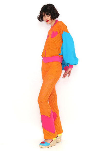 Agatha Ruiz De La Prada CHAQUETA CALADA NARANJA