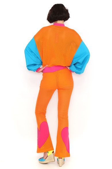 Agatha Ruiz De La Prada CHAQUETA CALADA NARANJA