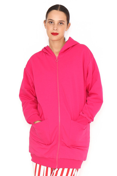 Agatha Ruiz De La Prada CHAQUETA LARGA FUCSIA