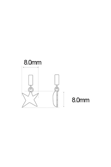 Agatha Ruiz De La Prada CHARM ESTRELLA SIN CADENA