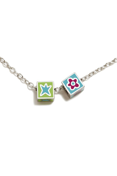 Agatha ruiz de la prada COLGANTE 2 CUBOS FLOR/EST