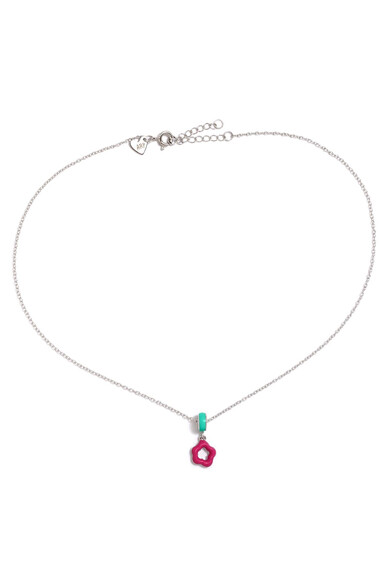 Agatha ruiz de la prada COLGANTE DONUT FLOR FUCSIA