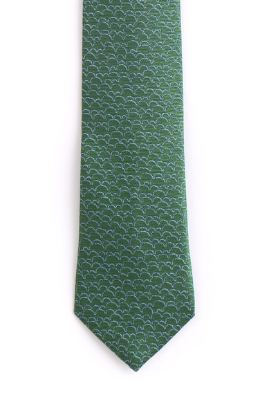 Agatha ruiz de la prada CORBATA VERDE NUBES