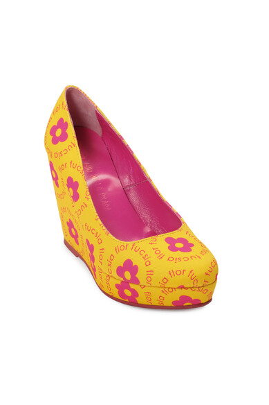 Agatha Ruiz De La Prada CUÑA AMARILLA FLORES