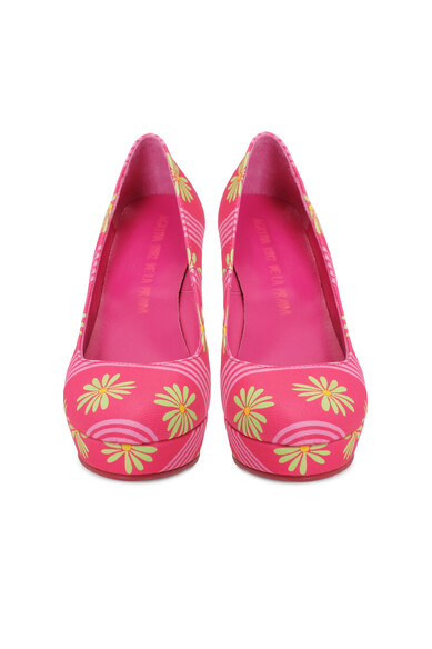 Agatha ruiz de la prada CUÑA FUCSIA MARGARITAS