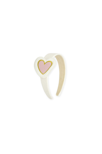 Agatha ruiz de la prada DIADEMA BLANCO CORAZON