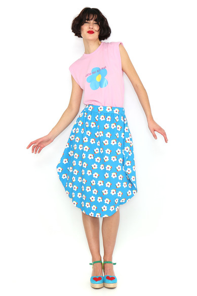 Agatha Ruiz De La Prada FALDA CIRCULO FLORES