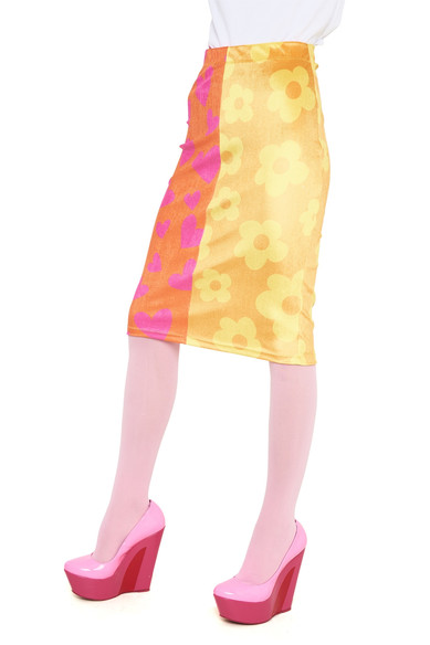 Agatha ruiz de la prada FALDA NARANJA/AMARILLA