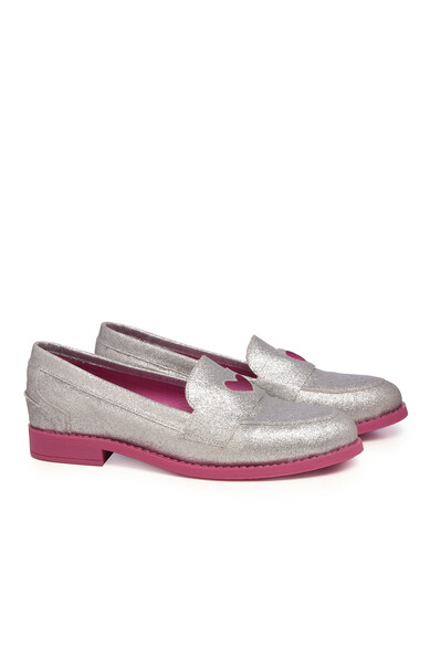 Agatha Ruiz De La Prada MOCASIN PLATEADO