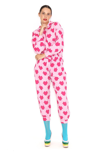 Agatha Ruiz De La Prada MONO CAPUCHA BESOS