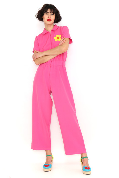 Agatha Ruiz De La Prada MONO FUCSIA FLOR