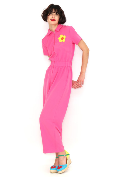 Agatha Ruiz De La Prada MONO FUCSIA FLOR