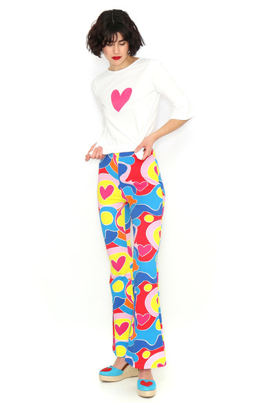 Agatha Ruiz De La Prada PANTALON MULTICOLOR FLARE