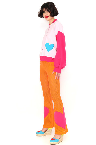 Agatha Ruiz De La Prada PANTALON NARANJA CALADO