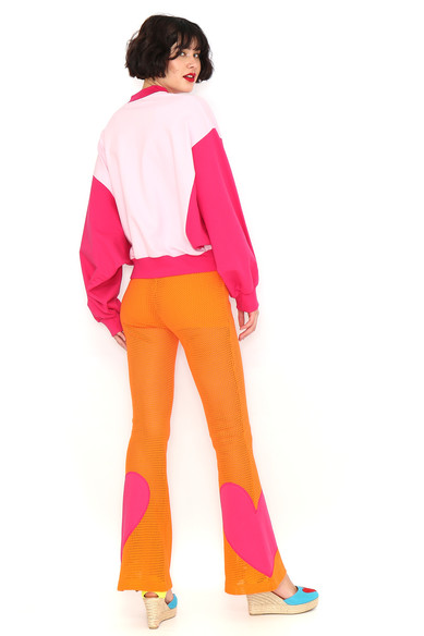 Agatha Ruiz De La Prada PANTALON NARANJA CALADO