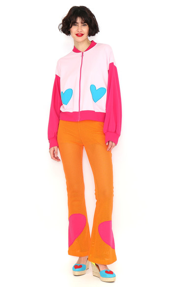 Agatha ruiz de la prada PANTALON NARANJA CALADO