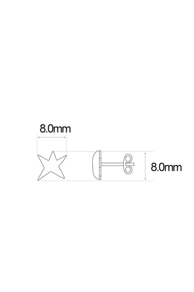 Agatha Ruiz De La Prada PENDIENTES CHARM ESTRELLA