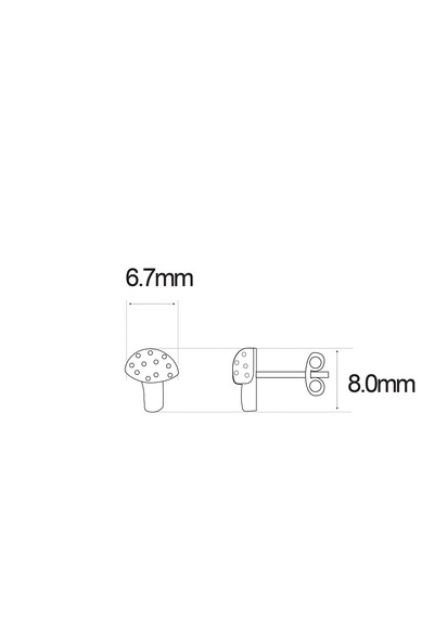 Agatha Ruiz De La Prada PENDIENTES CHARM SETAS