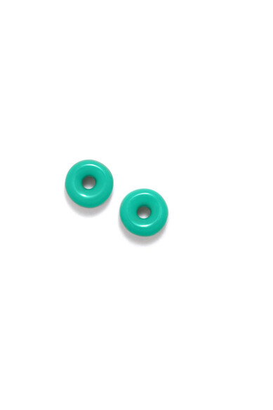 Agatha ruiz de la prada PENDIENTES DONUT AZUL
