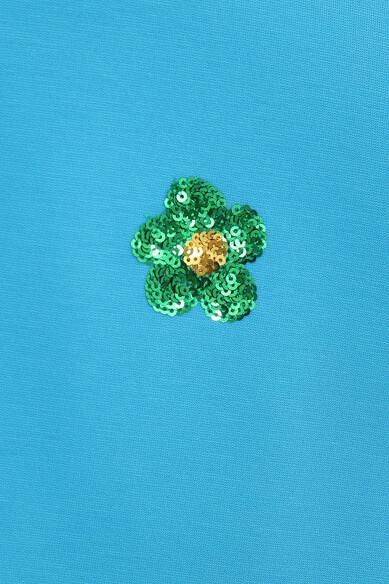 Agatha Ruiz De La Prada POLO TURQUESA FLOR