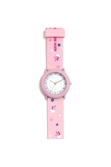 Agatha ruiz de la prada RELOJ BOMBÓN ROSA