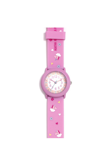 Agatha ruiz de la prada RELOJ BOMBÓN ROSA