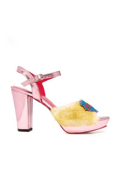 Agatha Ruiz De La Prada SANDALIA ROSA PELO