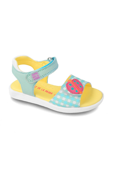 Agatha Ruiz De La Prada SANDALIA VICHY AZUL