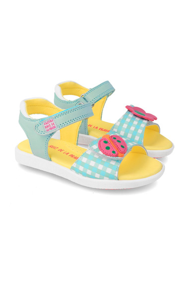 Agatha Ruiz De La Prada SANDALIA VICHY AZUL